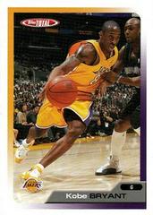 Kobe Bryant #181 Basketball Cards 2005 Topps Total Prices