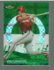 Dale Murphy [Green Refractor] #164 Baseball Cards 2005 Finest Prices