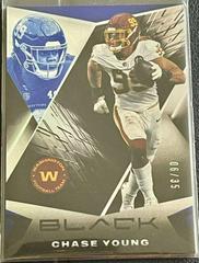 Chase Young [Sapphire] #100 Football Cards 2021 Panini Black Prices