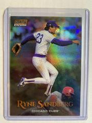 Ryne Sandberg [Orange Refractor] #SCC-24 Baseball Cards 2019 Stadium Club Chrome Prices