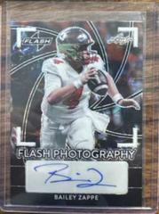 Bailey Zappe [Kaleidoscope Black] Football Cards 2022 Leaf Flash Photography Autographs Prices
