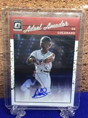 Adael Amador [Holo] #1990-AA Baseball Cards 2023 Panini Donruss Optic Retro 1990 Signatures Prices