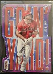 Mike Trout [Red] #GY-2 Baseball Cards 2023 Stadium Club Goin' Yard Prices
