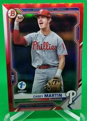 Casey Martin Baseball Cards 2021 Bowman 1st Edition Prices
