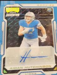 Aidan Hutchinson [Autograph] #PMR-11 Football Cards 2022 Panini Chronicles Playoff Momentum Rookies Prices