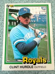 Clint Hurdle Baseball Cards 1981 Donruss Prices