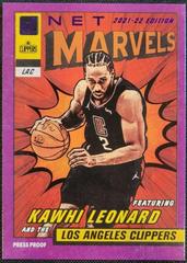 Kawhi Leonard [Purple] Basketball Cards 2021 Panini Donruss Net Marvels Prices