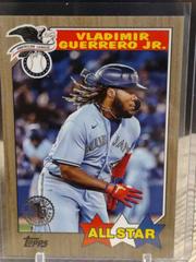 Vladimir Guerrero Jr. [Gold] #87TB-5 Baseball Cards 2022 Topps 1987 Series 2 Prices