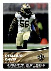 Demario Davis Football Cards 2022 Panini NFL Stickers Prices