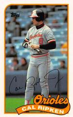 Cal Ripken #77 Baseball Cards 1989 Topps Ljn Baseball Talk Prices