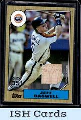 Jeff Bagwell #87ASR-JB Baseball Cards 2022 Topps 1987 All Stars Relics Prices