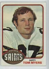 Tom Myers #36 Football Cards 1976 Topps Prices