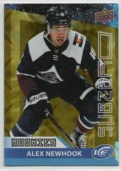 Alex Newhook [Gold] #SZ-37 Hockey Cards 2021 Upper Deck Ice Sub Zero Prices