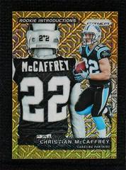 Christian McCaffrey [Gold Mojo] Football Cards 2017 Panini Prizm Rookie Introductions Prices