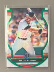 Wade Boggs [Green] #7 Baseball Cards 2023 Topps Tribute Prices