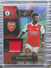 Bukayo Saka #SW-BSA Soccer Cards 2022 Panini Select Premier League Swatches Prices