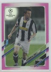 Alessandro Del Piero [Pink] Soccer Cards 2020 Topps Chrome UEFA Champions League Prices