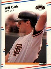 Will Clark Baseball Cards 1988 Fleer Mini Prices