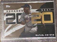 Rafael Devers [Gold] #DN-18 Baseball Cards 2020 Topps Decade's Next Prices