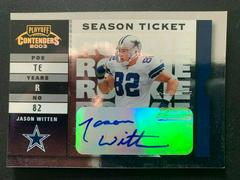 Jason Witten [Autograph] #117 Football Cards 2003 Playoff Contenders Prices