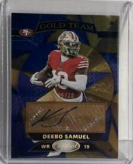 Deebo Samuel [Signatures Gold Etch] #GT-15 Football Cards 2023 Panini Certified Gold Team Prices