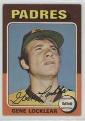 Gene Locklear Baseball Cards 1975 Topps Prices