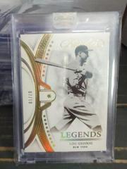 Lou Gehrig [Yellow Diamond] Baseball Cards 2022 Panini Flawless Prices
