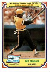 Bill Madlock #20 Baseball Cards 1984 Drake's Prices