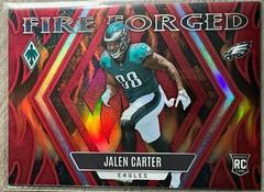 Jalen Carter [Red] #FF-10 Football Cards 2023 Panini Phoenix Fire Forged Prices