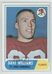 Dave Williams Football Cards 1968 Topps Prices