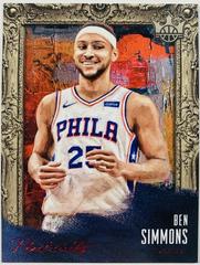 Ben Simmons [Ruby] #46 Basketball Cards 2018 Panini Court Kings Portraits Prices