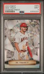 Mike Trout Baseball Cards 2023 Topps Finest Diamond Prices