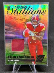 Brian Robinson Jr. Football Cards 2022 Panini Zenith Rookie Stallions Prices
