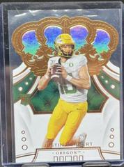 Justin Herbert [Gold] #14 Football Cards 2020 Panini Chronicles Draft Picks Crown Royale Prices