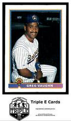 Greg Vaughn #33 Baseball Cards 1991 Bowman Prices