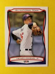 Henry Owens #USA-12 Baseball Cards 2010 Topps USA Baseball Prices