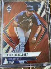 Alex Kirilloff [Ruby Wave] #2 Baseball Cards 2021 Panini Chronicles Phoenix Prices