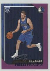 Luka Doncic [Purple] Basketball Cards 2018 Panini Hoops Prices