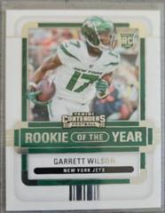 Garrett Wilson #ROY-GWI Football Cards 2022 Panini Contenders Rookie of the Year Prices