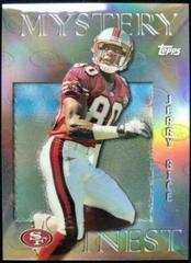 Jerry Rice [Silver Refractor] Football Cards 1997 Topps Mystery Finest Prices