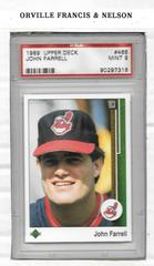John Farrell #468 Baseball Cards 1989 Upper Deck Prices