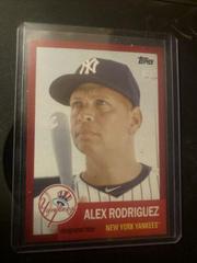 Alex Rodriguez [Red Border] #86 Baseball Cards 2016 Topps Archives Prices
