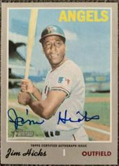 Jim Hicks #JHI Baseball Cards 2019 Topps Heritage Real One Autographs Prices
