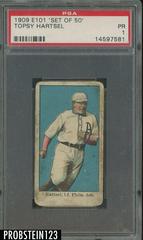 Topsy Hartsel Baseball Cards 1909 E101 Set of 50 Prices