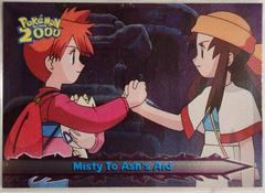 Misty to Ash's Aid [Foil] Pokemon 2000 Topps Movie Prices