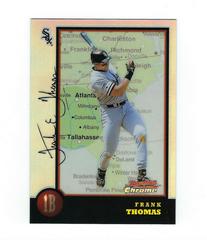 Frank Thomas [Refractor] Baseball Cards 1998 Bowman Chrome International Prices