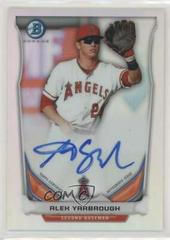 Alex Yarbrough [Chrome Green Refractor] #AY Baseball Cards 2014 Bowman Prospect Autograph Prices