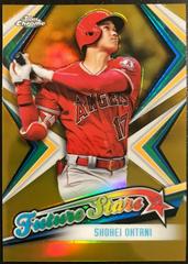 Shohei Ohtani [Gold Refractor] #FS-1 Baseball Cards 2019 Topps Chrome Future Stars Prices