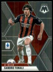 Sandro Tonali #4 Soccer Cards 2020 Panini Mosaic Serie A Prices