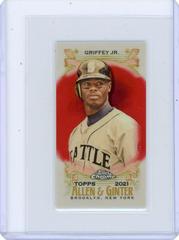 Ken Griffey Jr. [Mini Red Refractor] #51 Baseball Cards 2021 Topps Allen & Ginter Chrome Prices